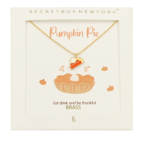 Pumpkin Pie Necklace - Picture 1 of 1